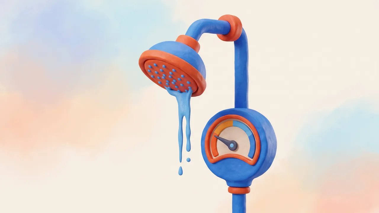Pression d'eau faible : causes et solutions