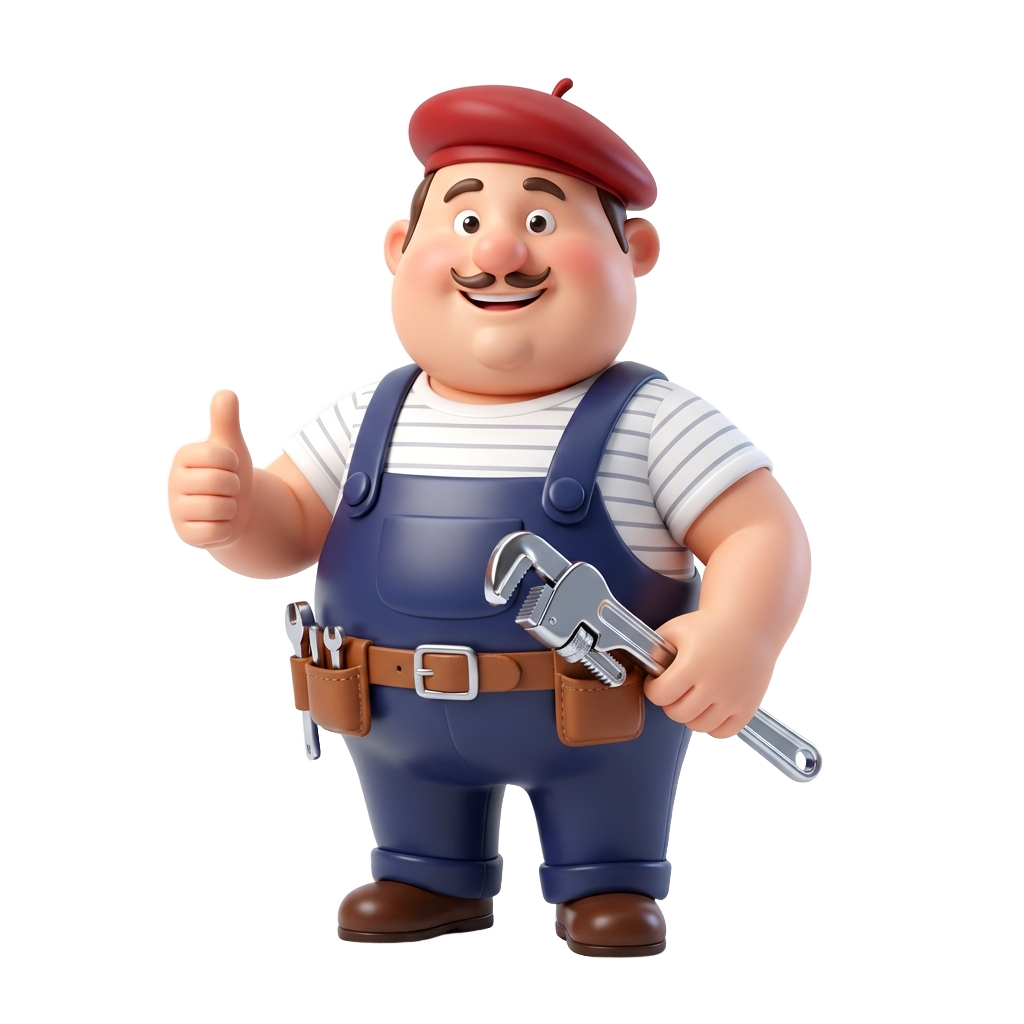 Mascotte PlombierUrgent